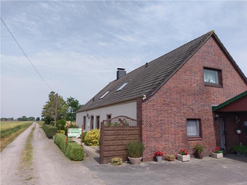 Bed and Breakfast up de Pfahldeichsweg Neugarmssiel Exterior foto